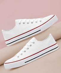 White Canvas Sneakers